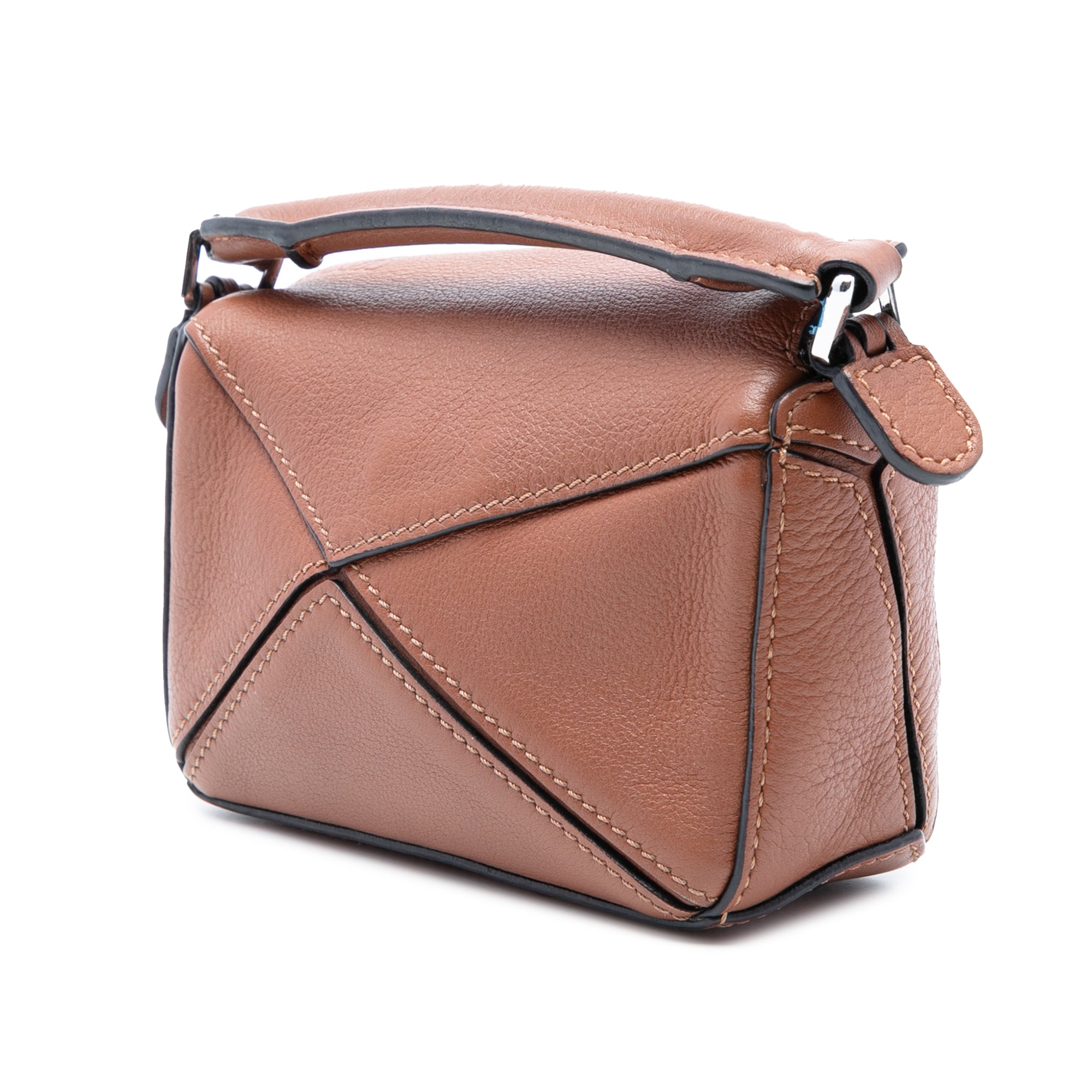 Nano Calfskin Puzzle Satchel - Image 2