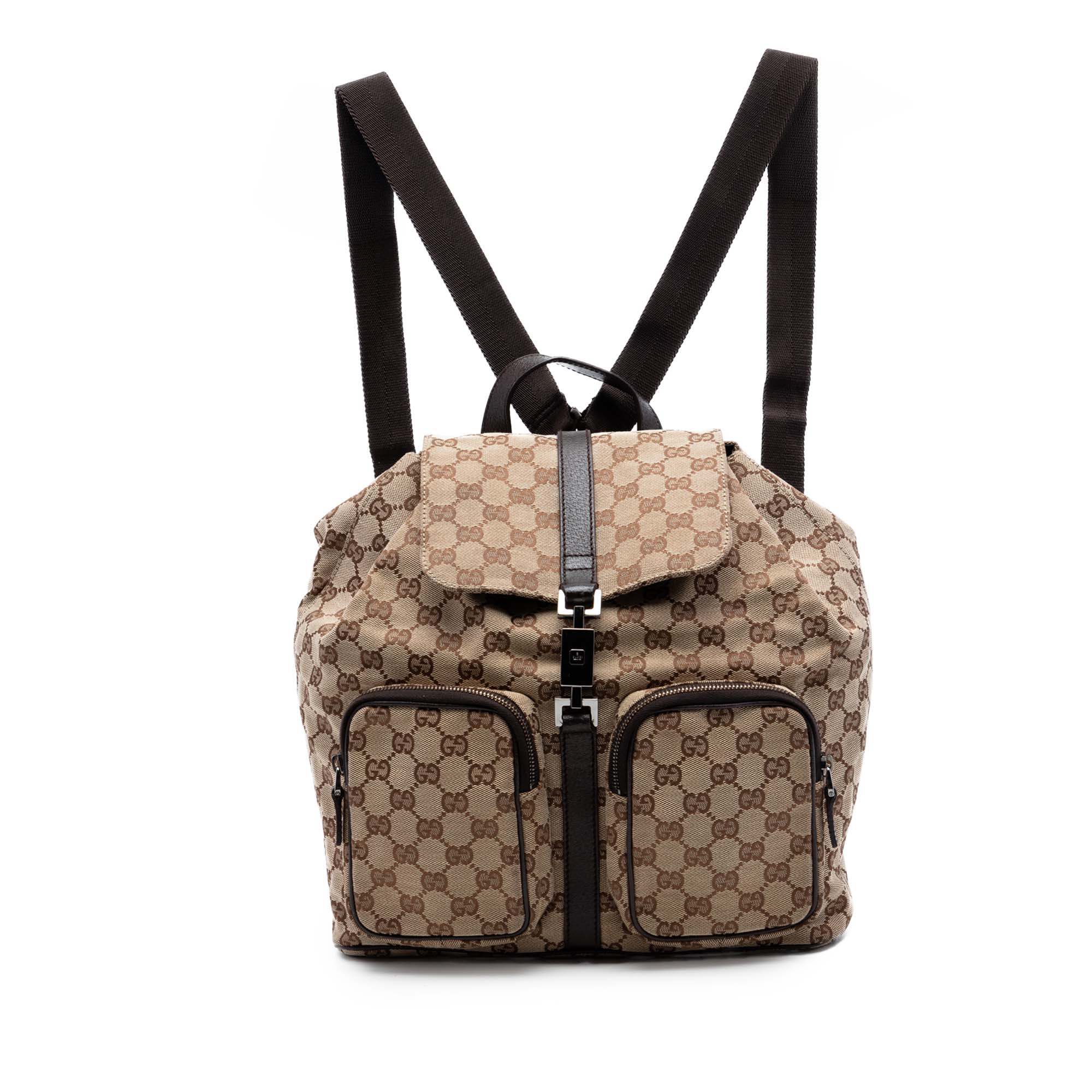 GG Canvas Jackie Backpack - Image 1
