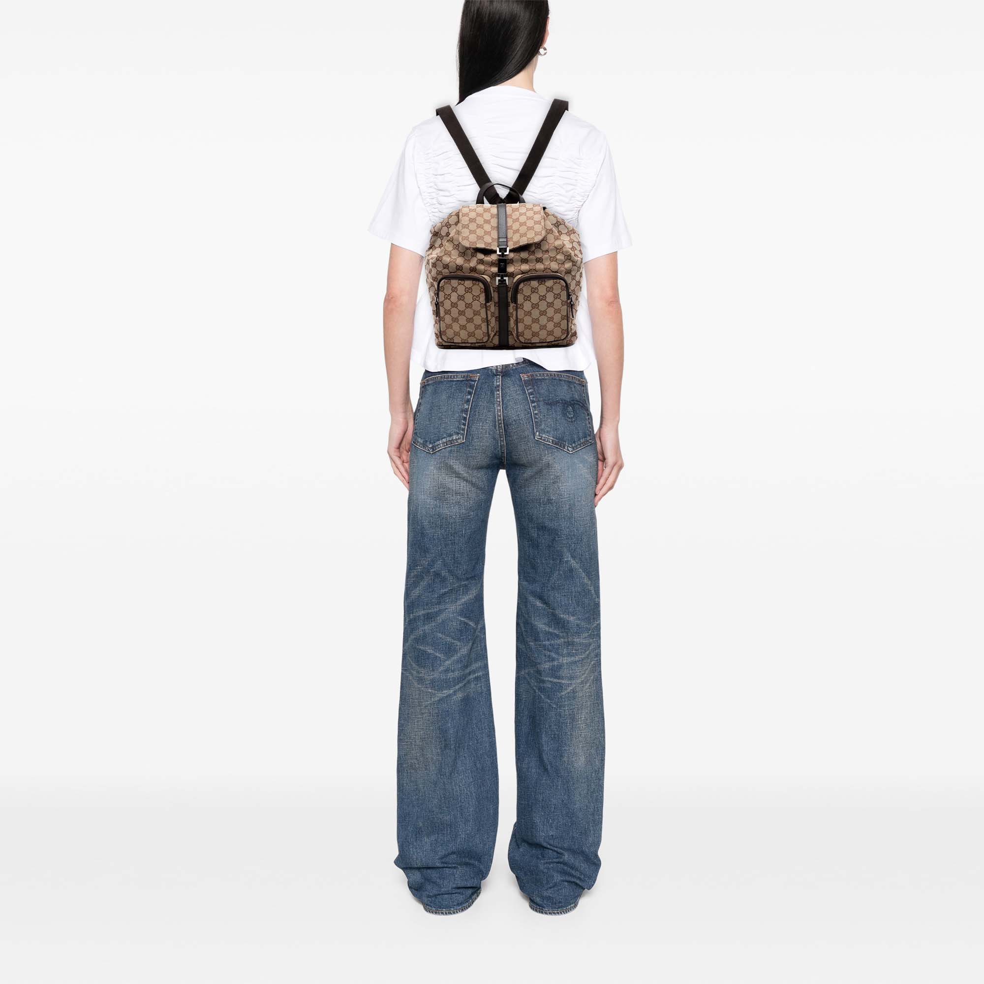 GG Canvas Jackie Backpack - Image 7