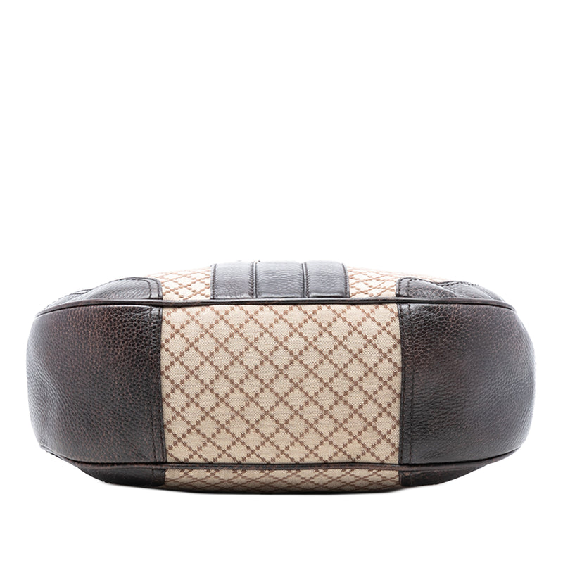Diamante Canvas Catherine Shoulder Bag - Image 3