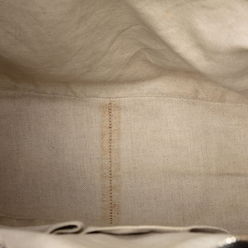 Diamante Canvas Catherine Shoulder Bag - Image 4