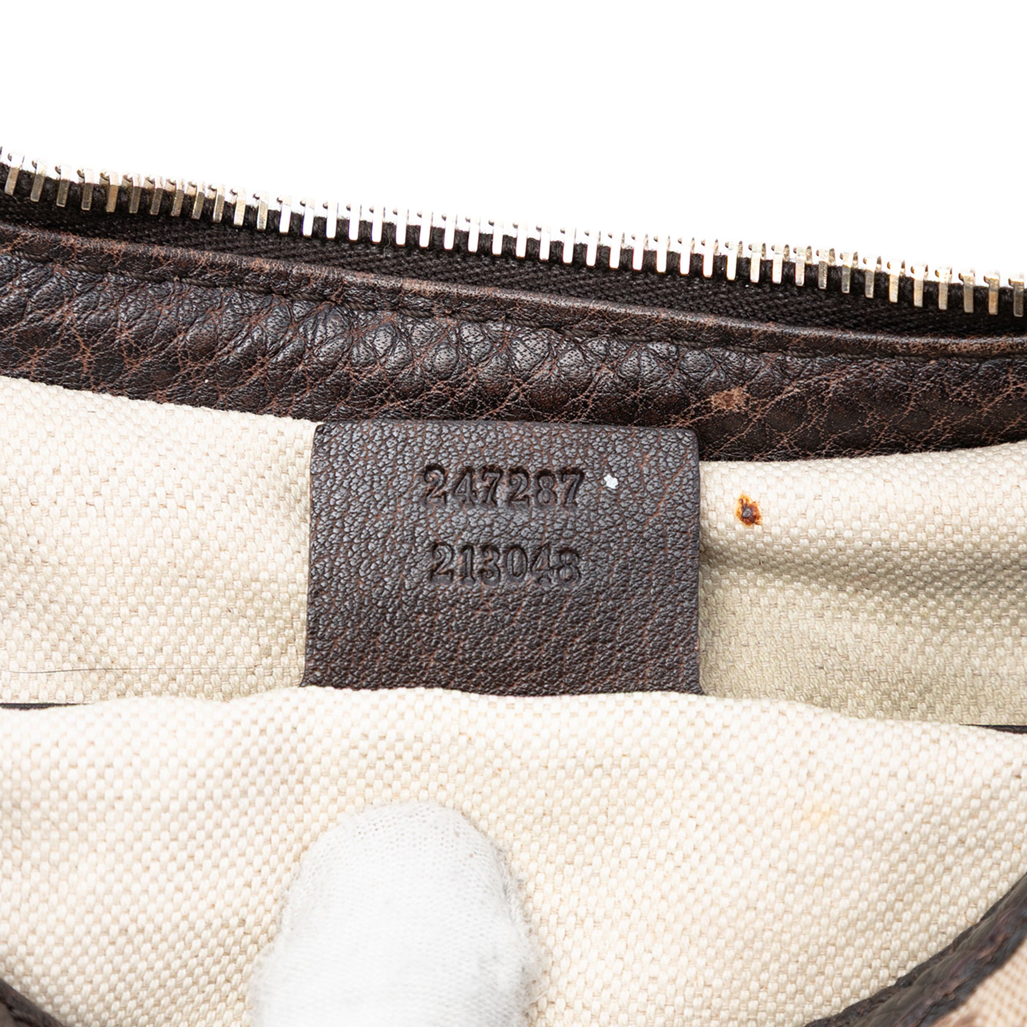 Diamante Canvas Catherine Shoulder Bag - Image 6