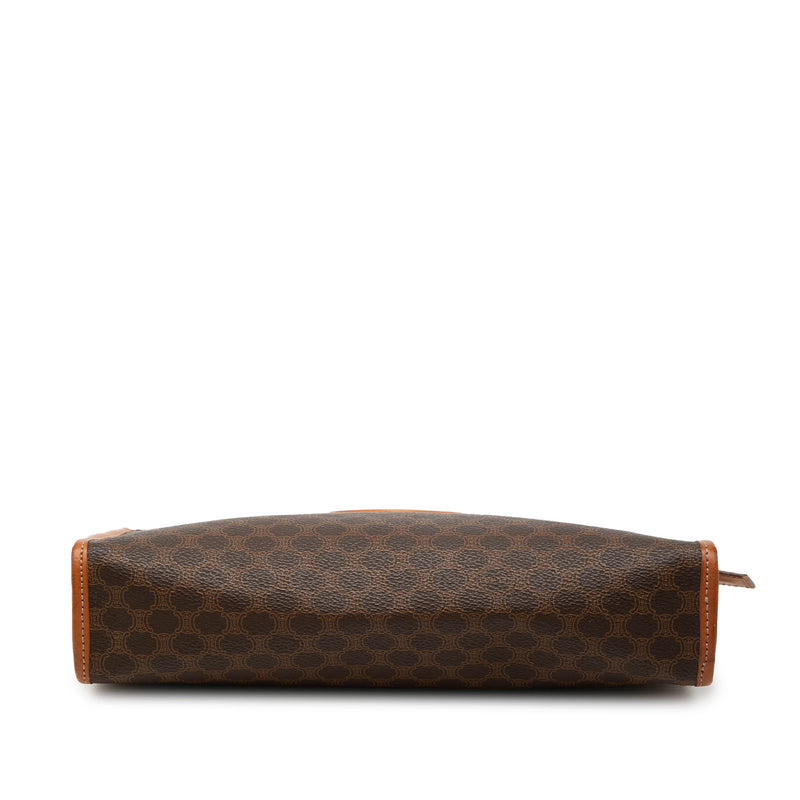 Macadam Coated Canvas Clutch - Image 3