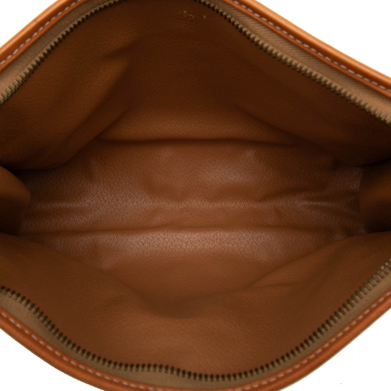 Macadam Coated Canvas Clutch - Image 4