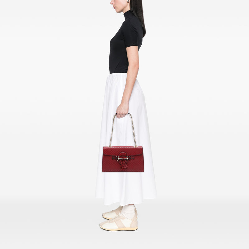 Medium Microguccissima Emily Shoulder Bag - Image 6