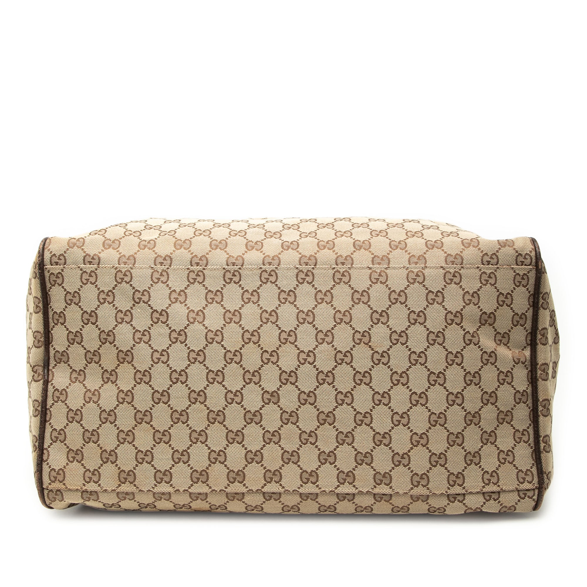 GG Canvas Web Duffle Bag - Image 3