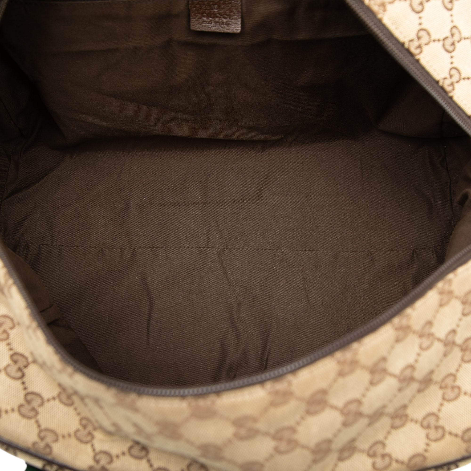 GG Canvas Web Duffle Bag - Image 4