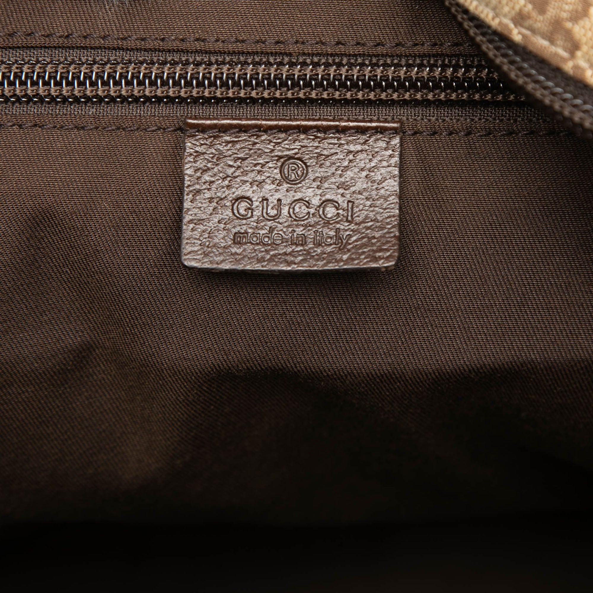 GG Canvas Web Duffle Bag - Image 5