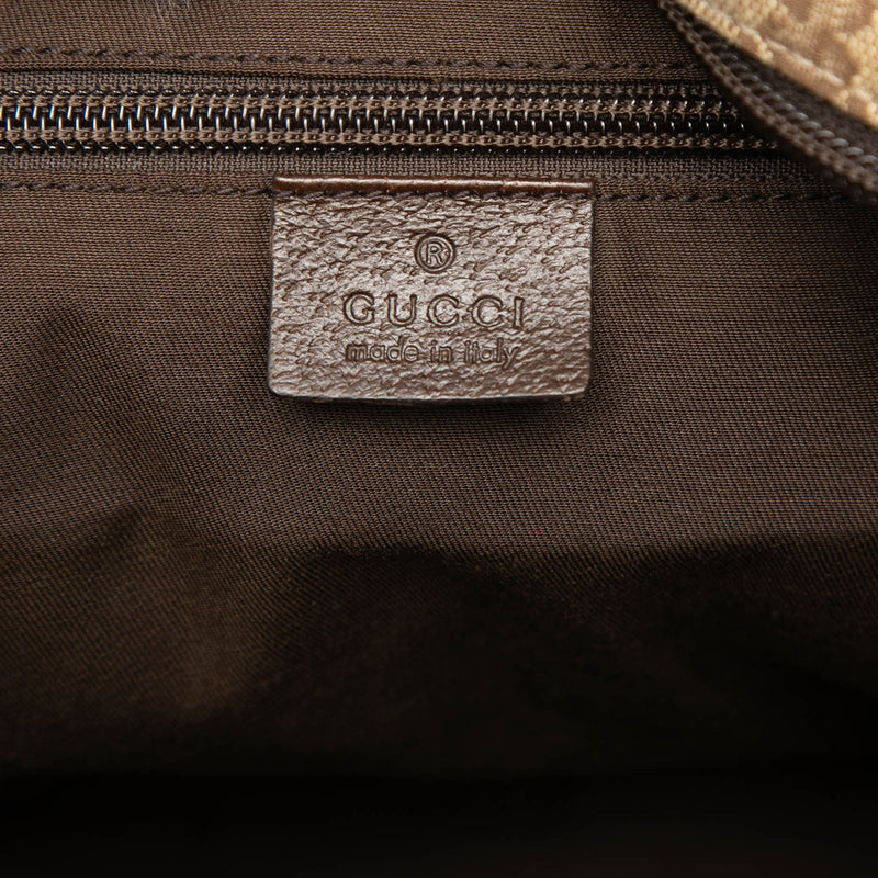GG Canvas Web Duffle Bag - Image 5