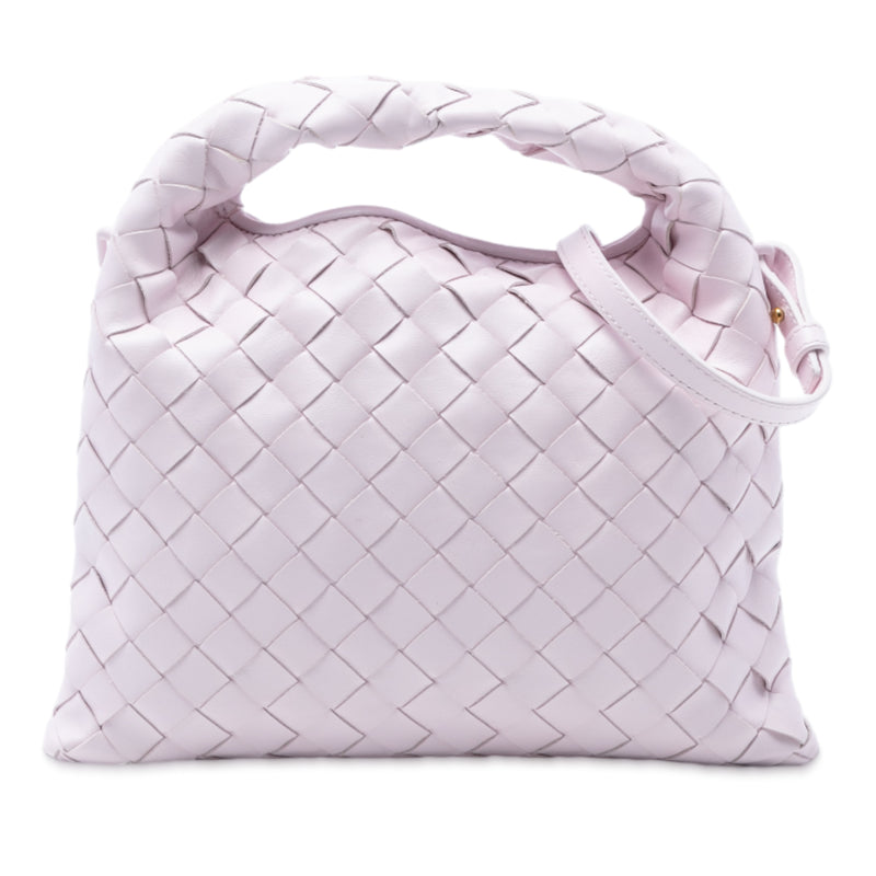 Mini Calfskin Intrecciato Hop Satchel