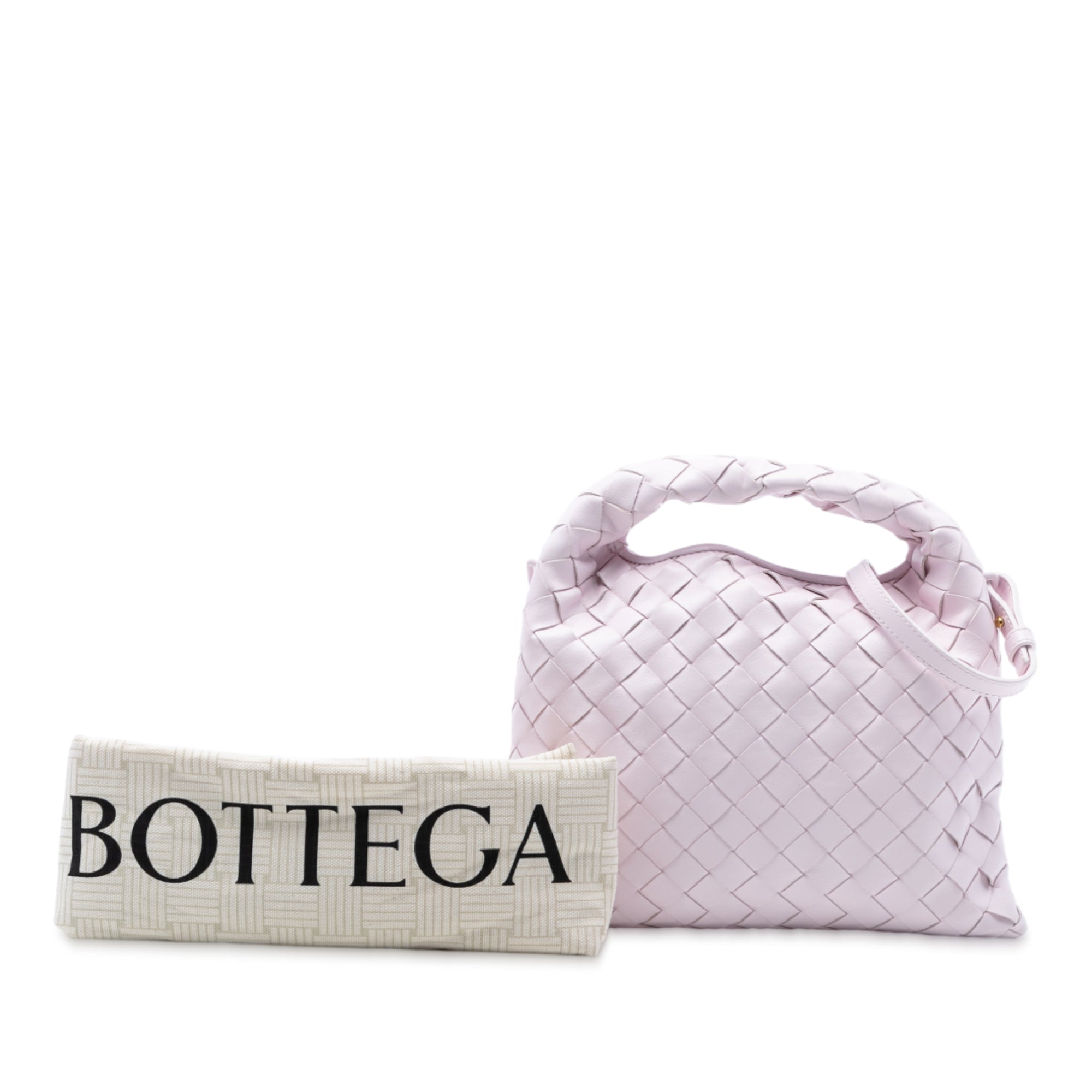 Mini Calfskin Intrecciato Hop Satchel - Image 8