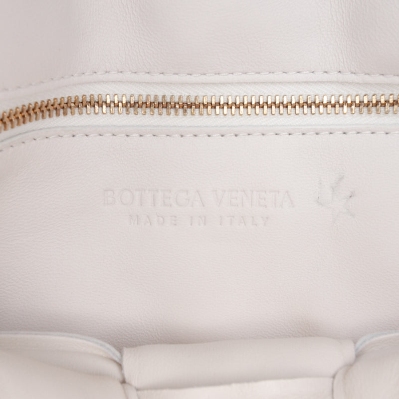 Nappa Intrecciato Padded Chain Cassette Satchel - Image 5