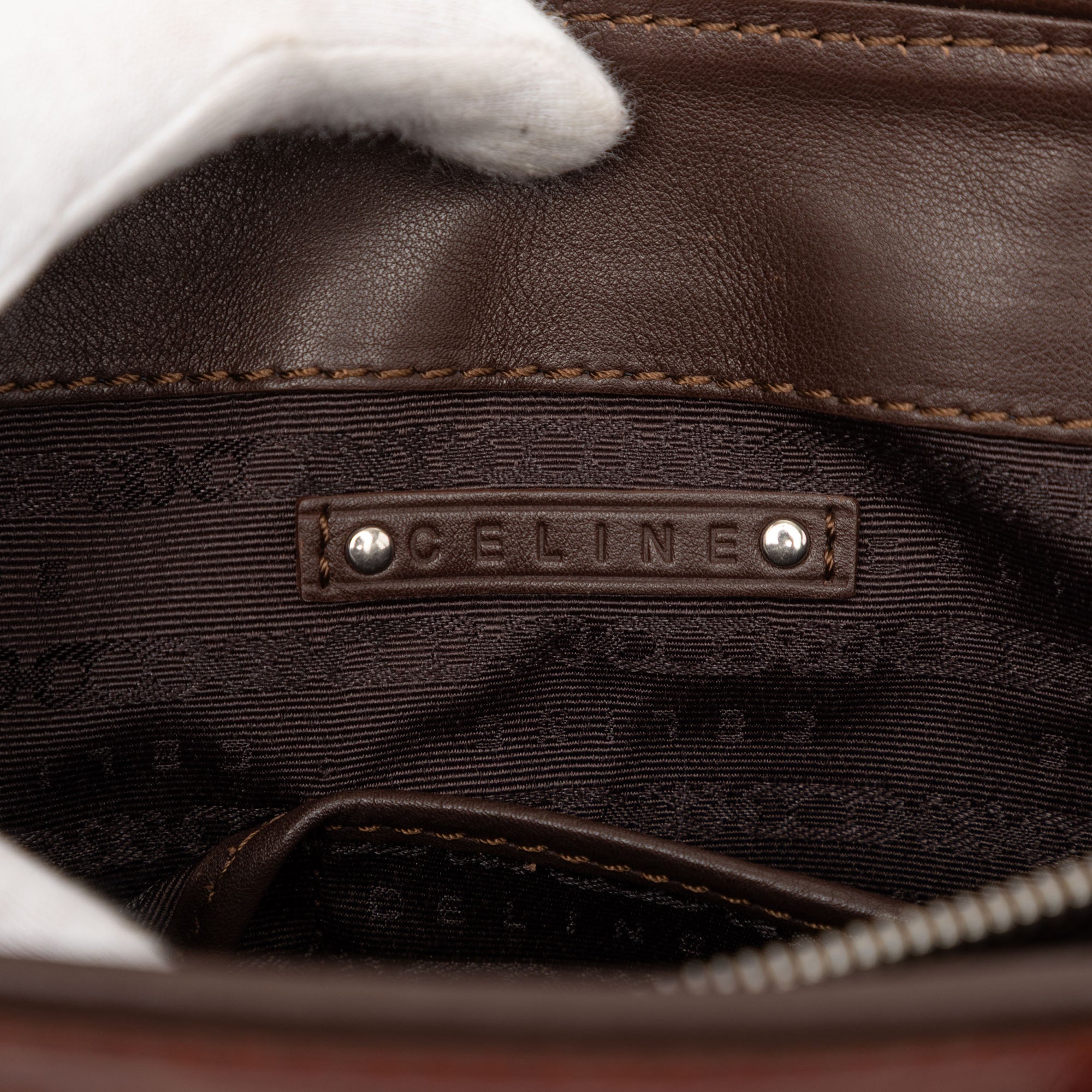 Tricolor Leather Boogie Handbag - Image 5