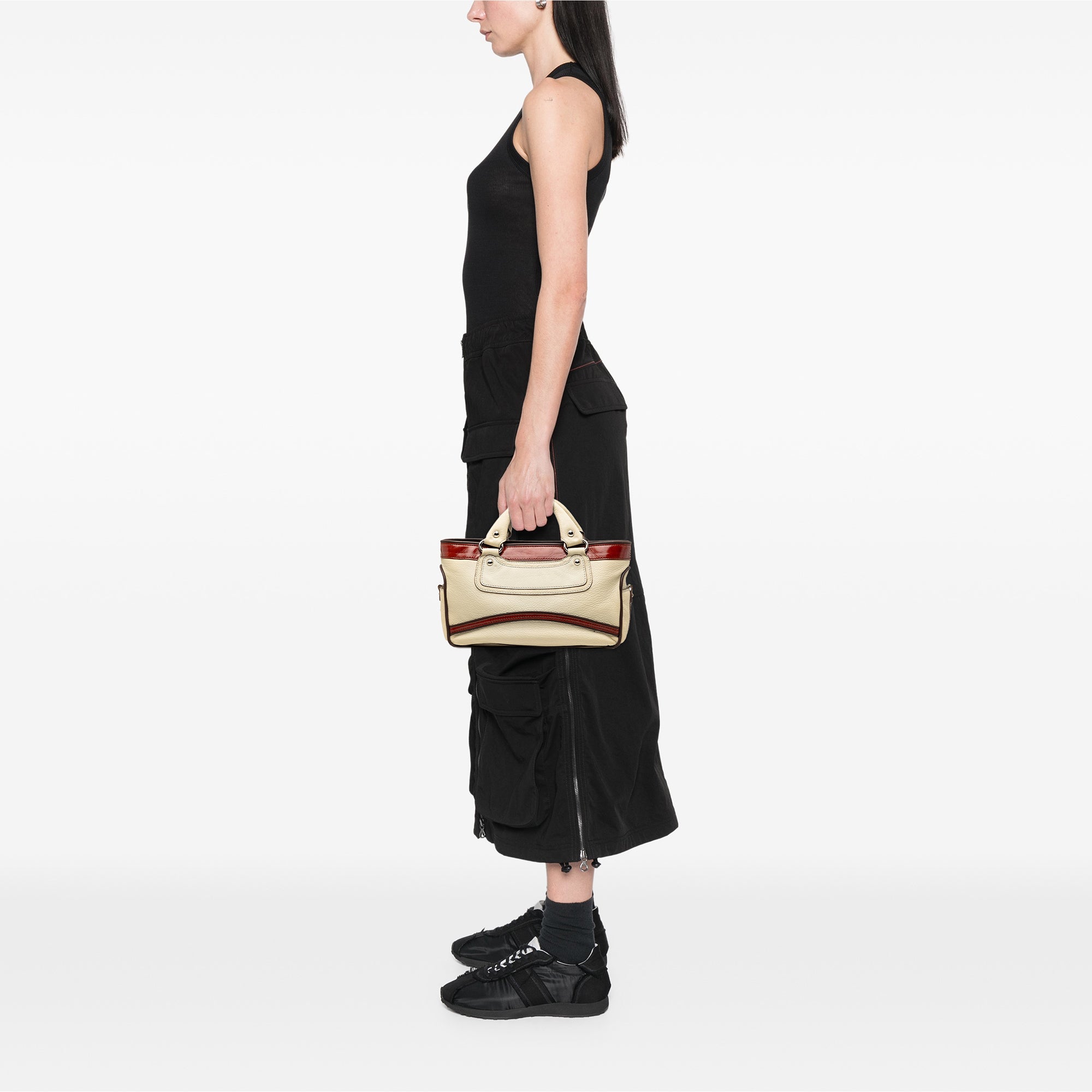 Tricolor Leather Boogie Handbag - Image 7
