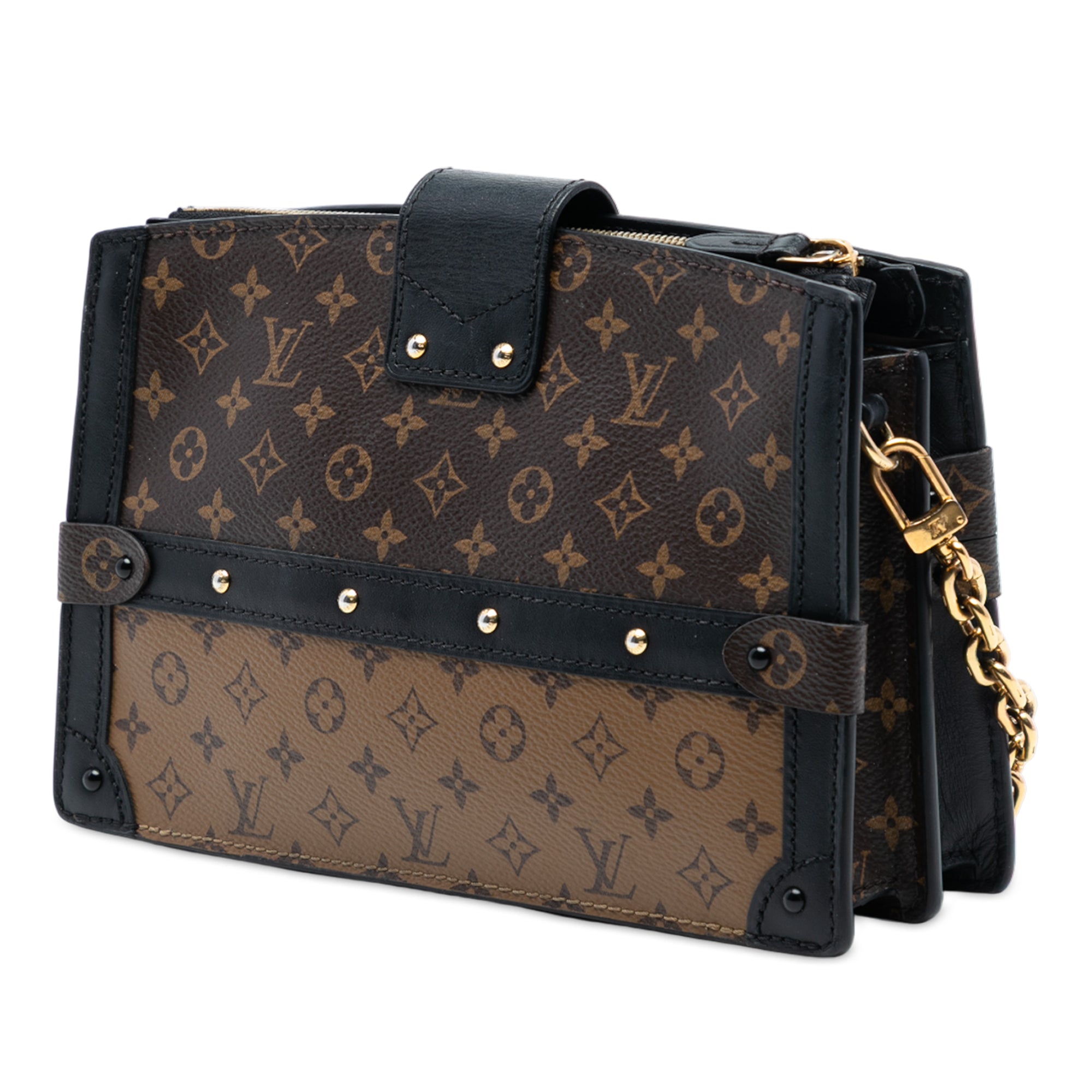 Monogram Reverse Trunk Clutch - Image 2
