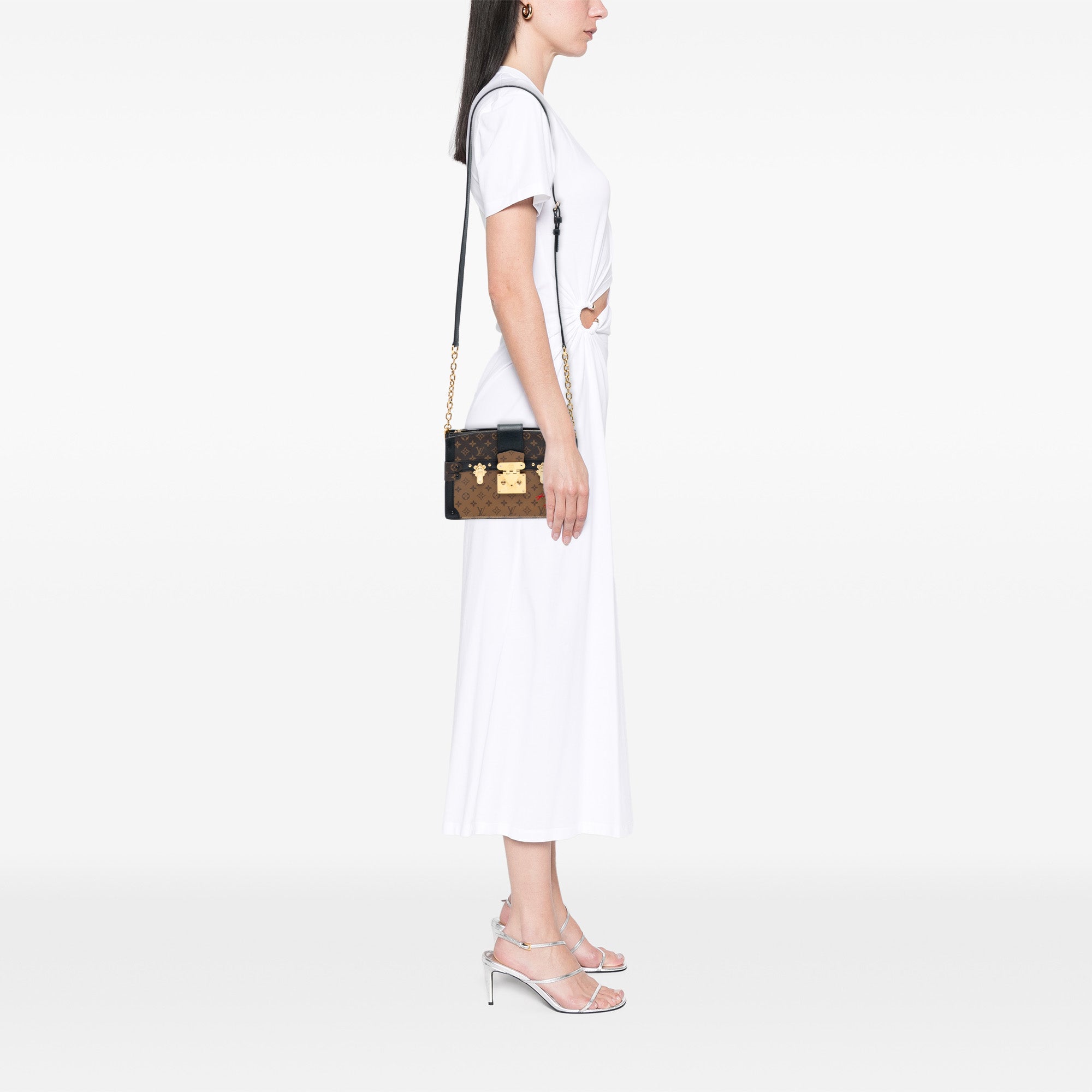 Monogram Reverse Trunk Clutch - Image 6