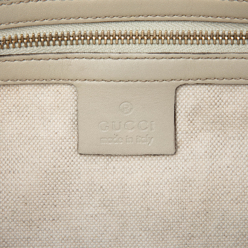 GG Canvas Web Mayfair Satchel - Image 5