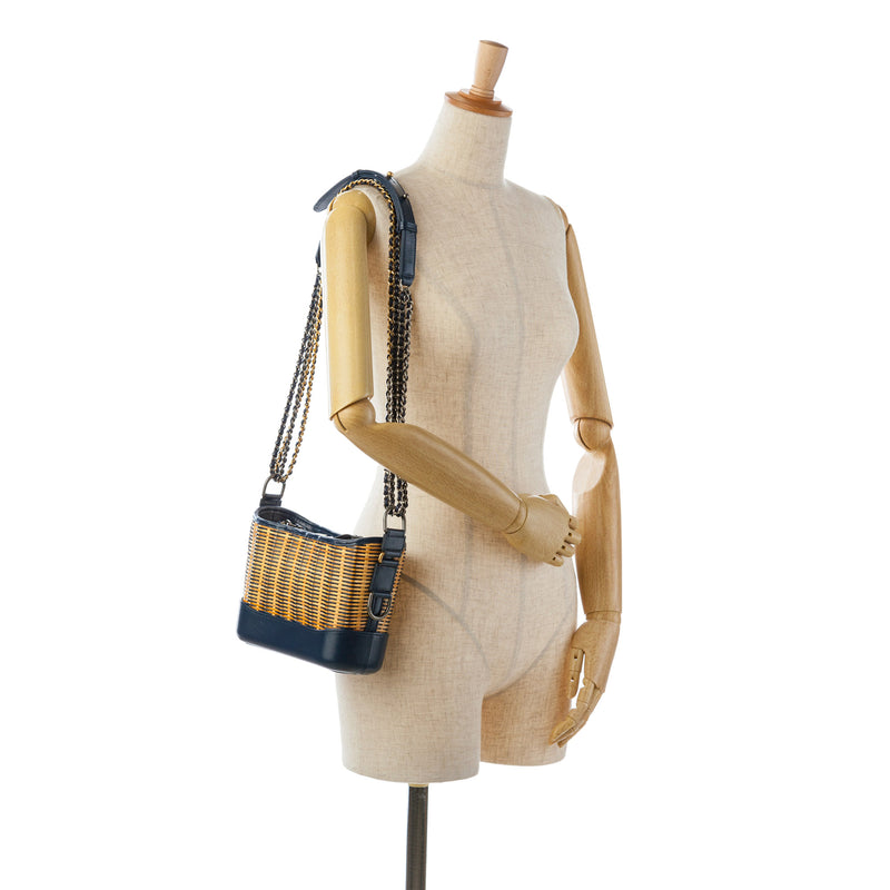Small Rattan Gabrielle Crossbody - Image 13