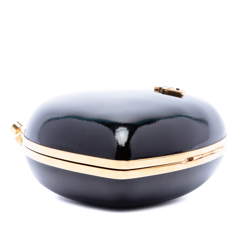 Patent Love Box Chain Clutch - Image 3