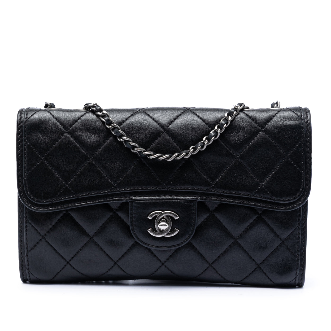Small Quilted Lambskin Citizen Zip Flap - Image 1
