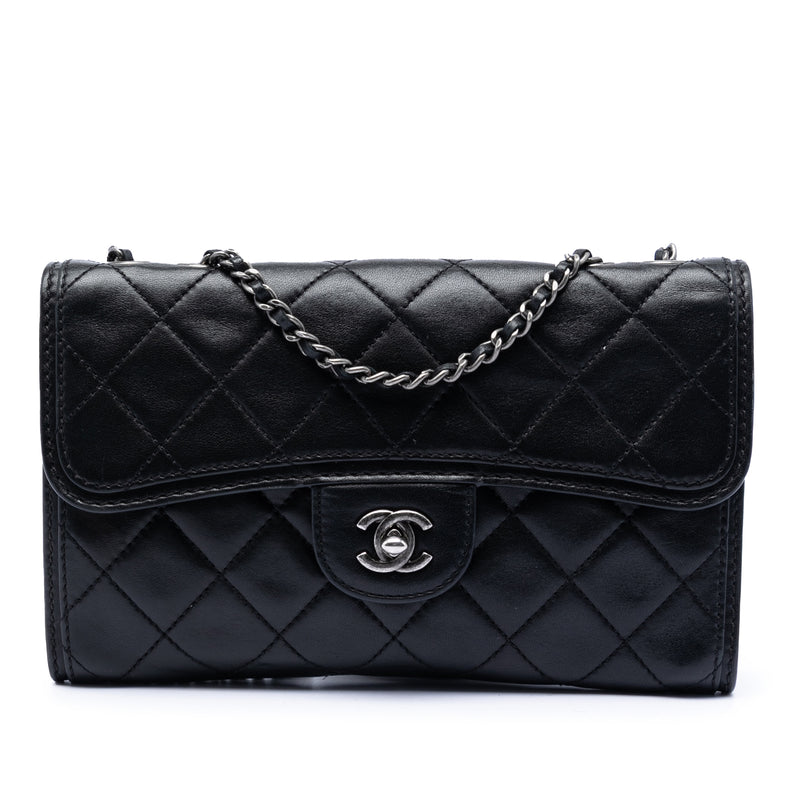 Small Quilted Lambskin Citizen Zip Flap