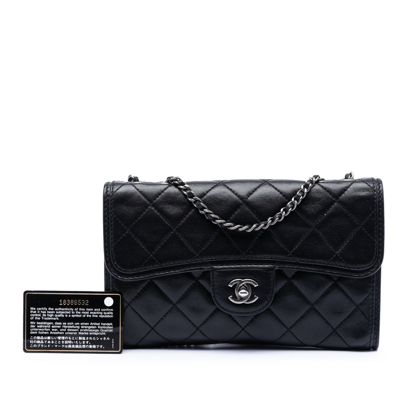 Small Quilted Lambskin Citizen Zip Flap - Image 8