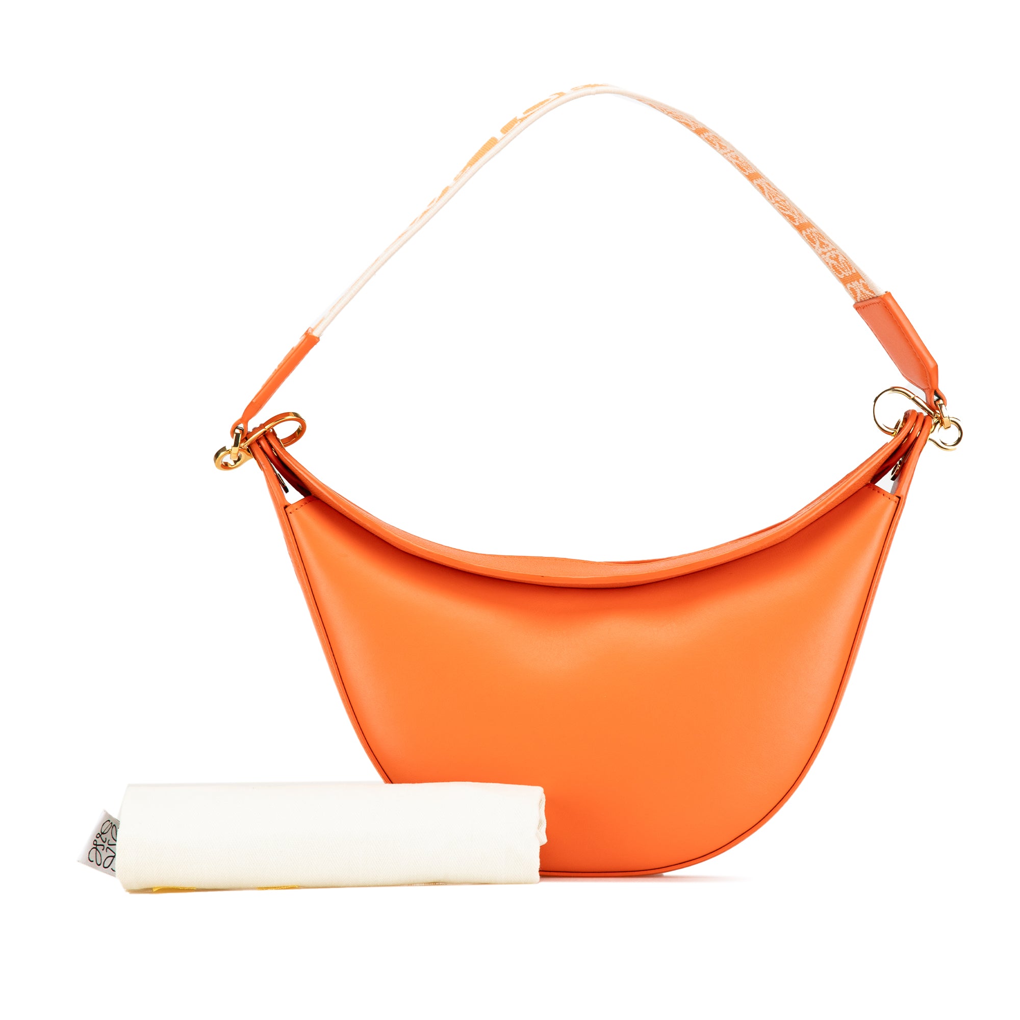 Small Leather Luna Hobo - Image 8