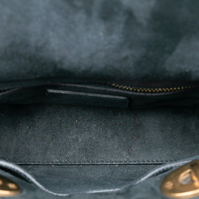 Mini Denim Cannage Studded Supple Lady Dior - Image 4
