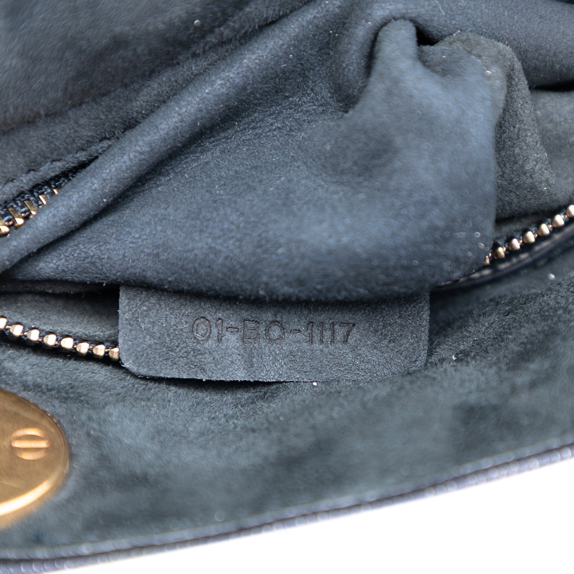 Mini Denim Cannage Studded Supple Lady Dior - Image 5