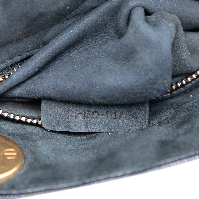Mini Denim Cannage Studded Supple Lady Dior - Image 5