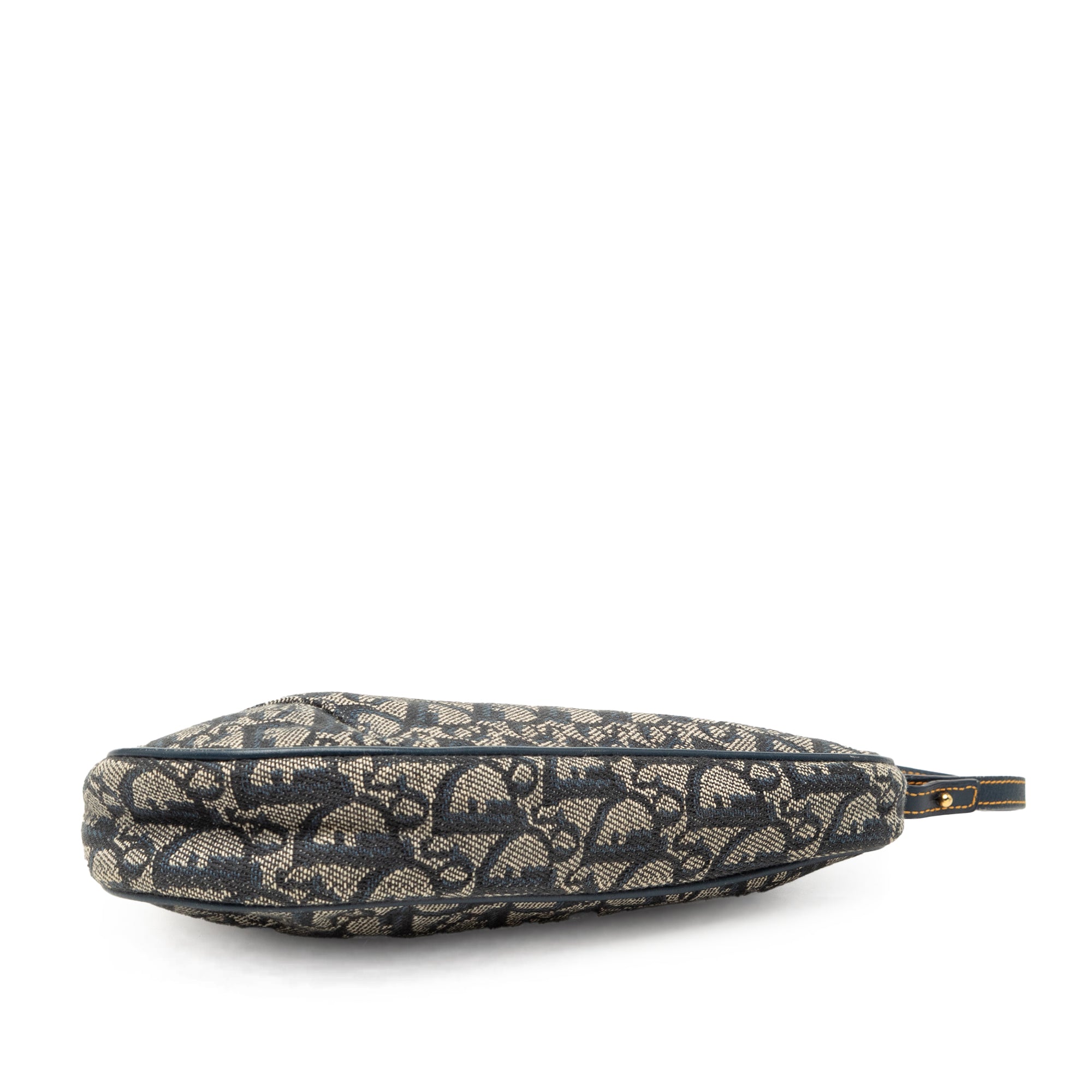 Mini Diorissimo Canvas Saddle Pochette - Image 3