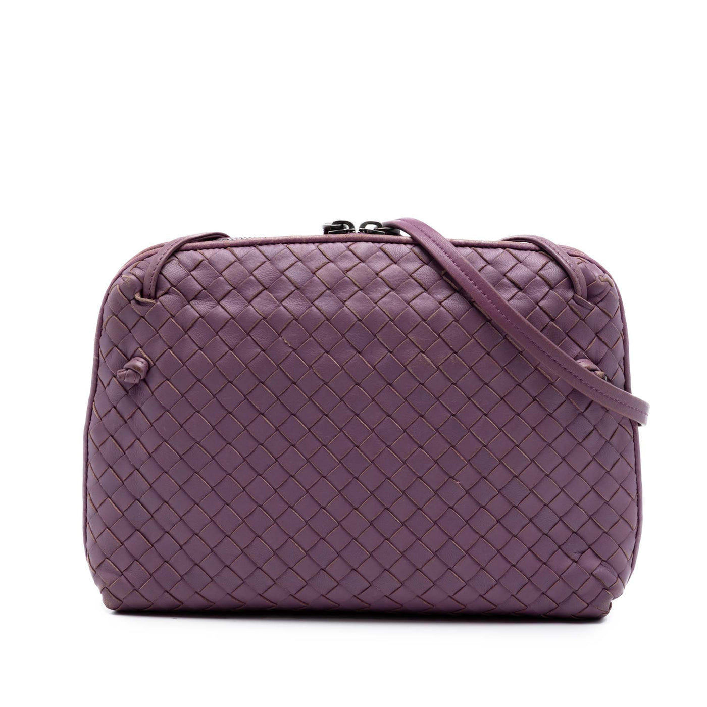 Nappa Intrecciato Nodini Crossbody - Image 1