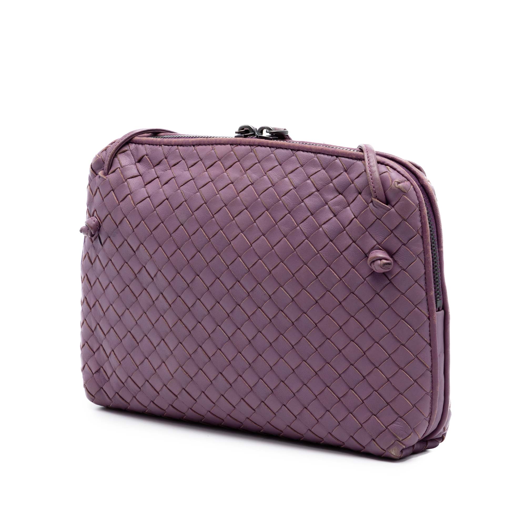 Nappa Intrecciato Nodini Crossbody - Image 2