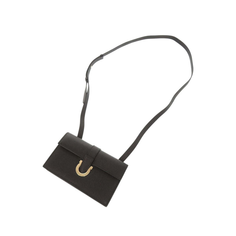 Grained Calfskin Gancini Crossbody - Image 10