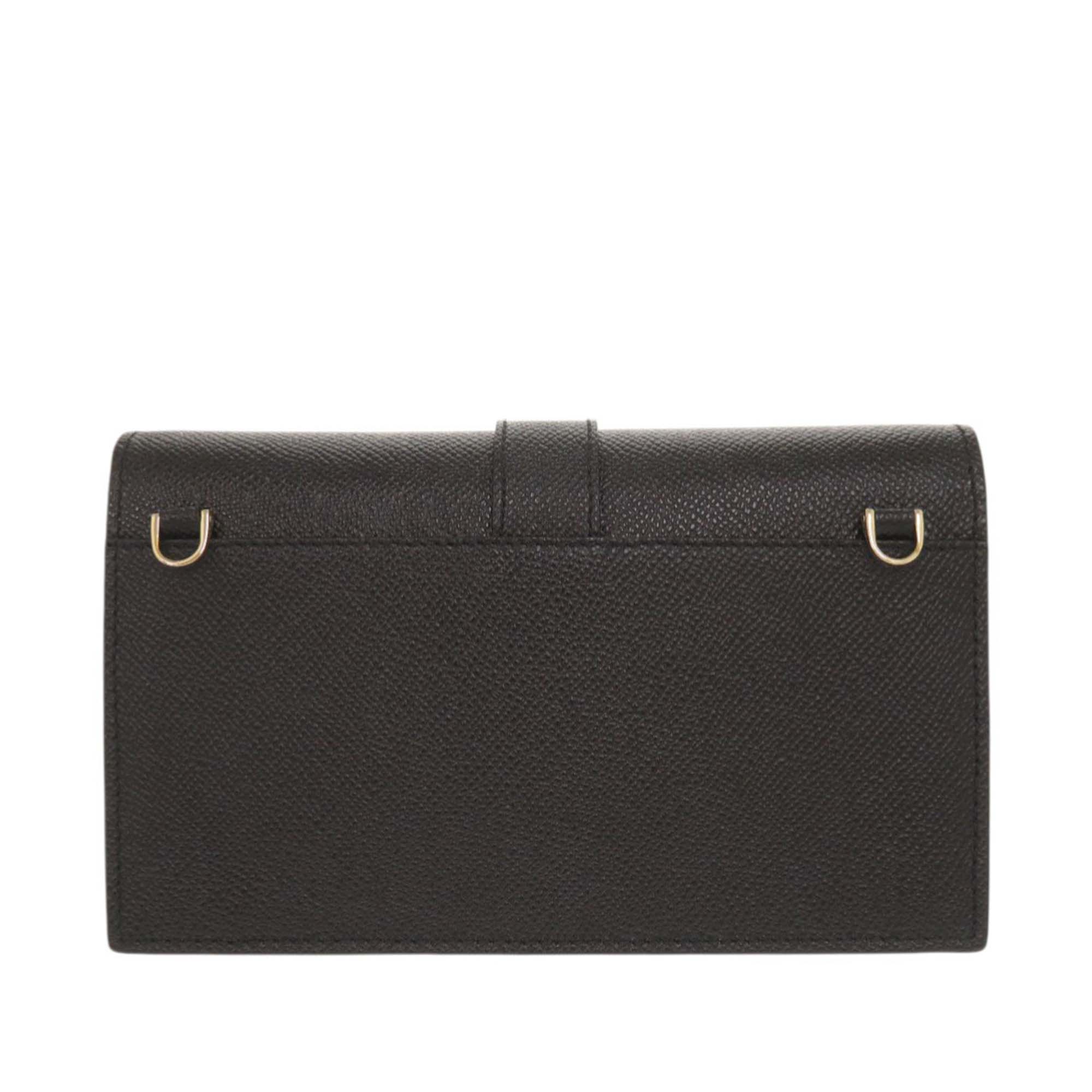 Grained Calfskin Gancini Crossbody - Image 2