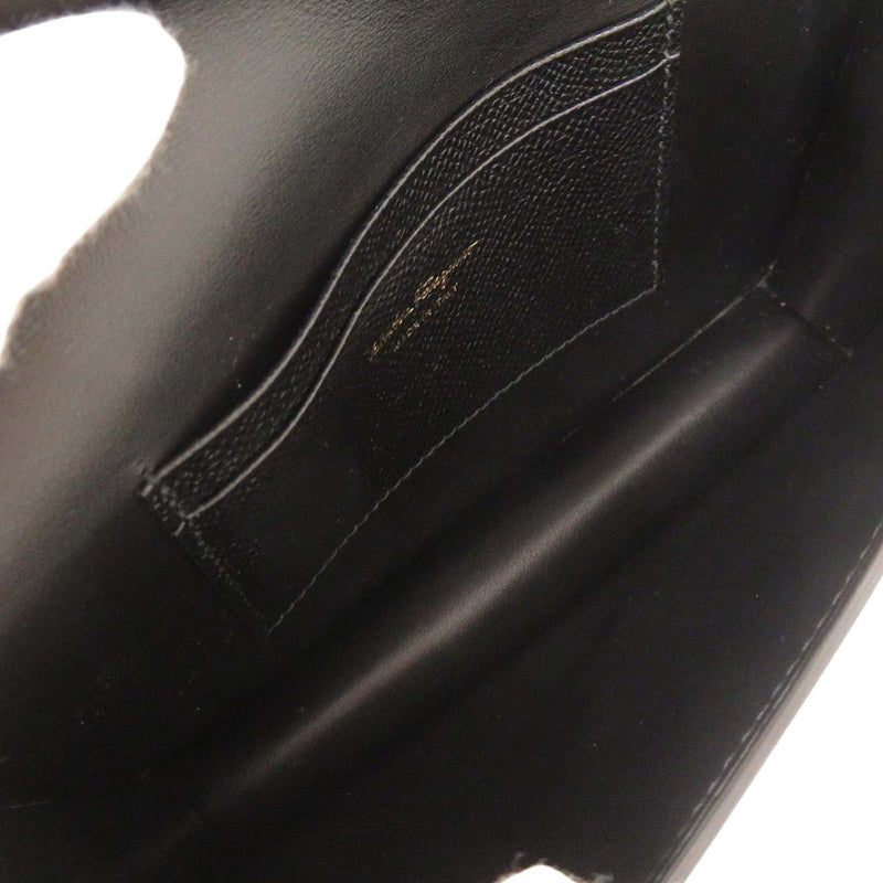 Grained Calfskin Gancini Crossbody - Image 3