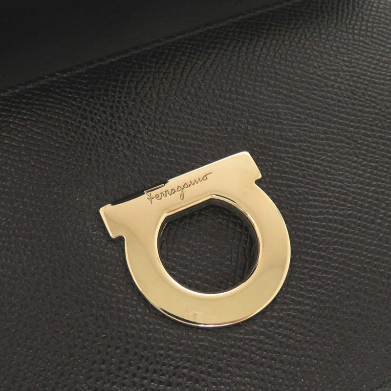 Grained Calfskin Gancini Crossbody - Image 5