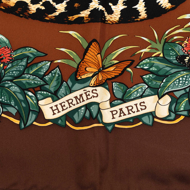 Jungle Love Silk Scarf 90 - Image 2
