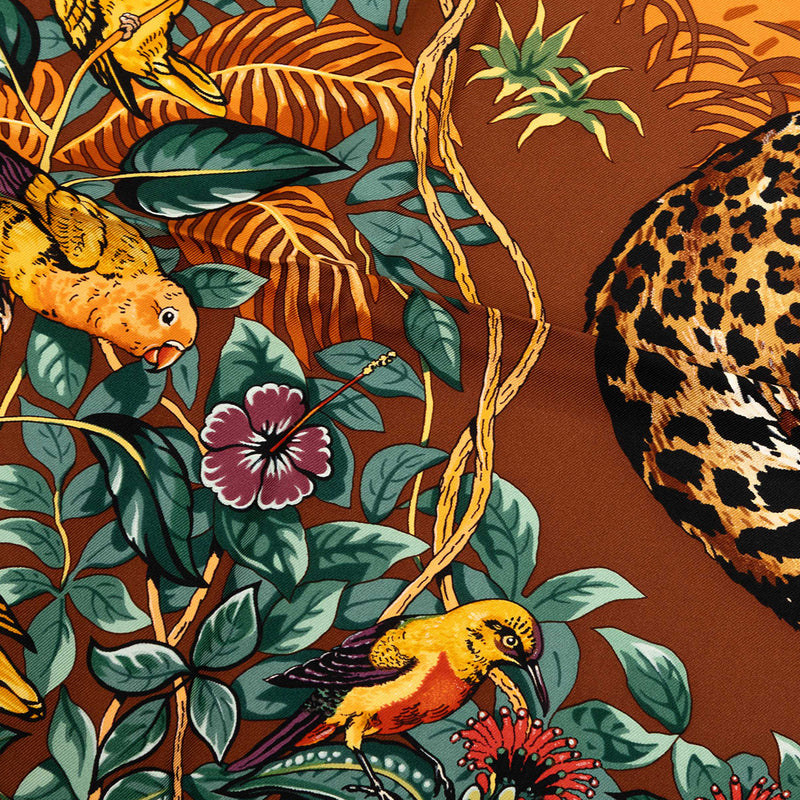 Jungle Love Silk Scarf 90 - Image 5
