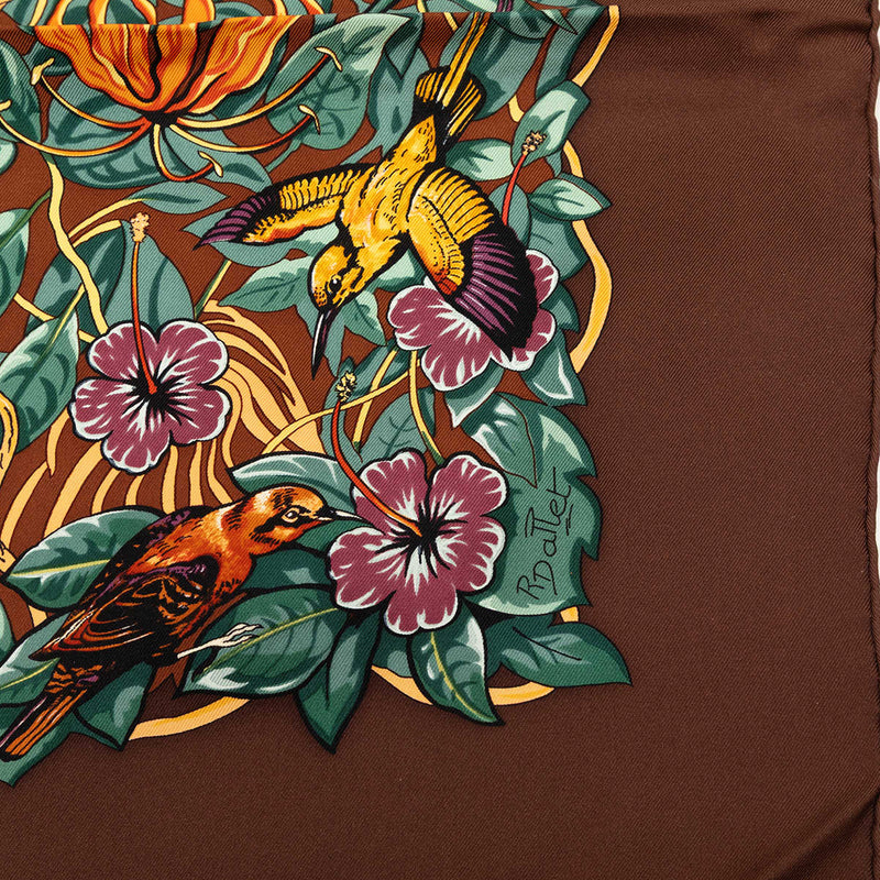 Jungle Love Silk Scarf 90 - Image 6
