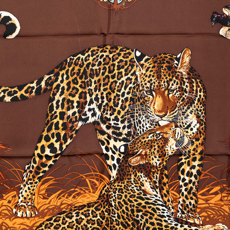 Jungle Love Silk Scarf 90 - Image 7