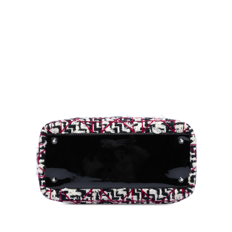 Medium Tweed Cannage Fringe Lady Dior - Image 3