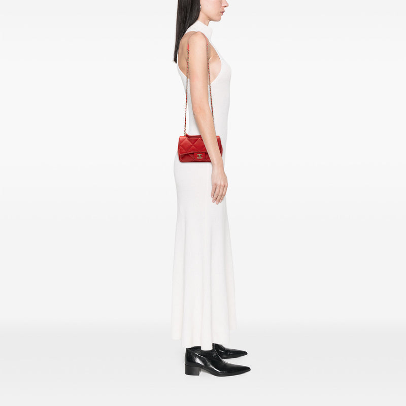 Small Lambskin Easy Carry Flap - Image 8