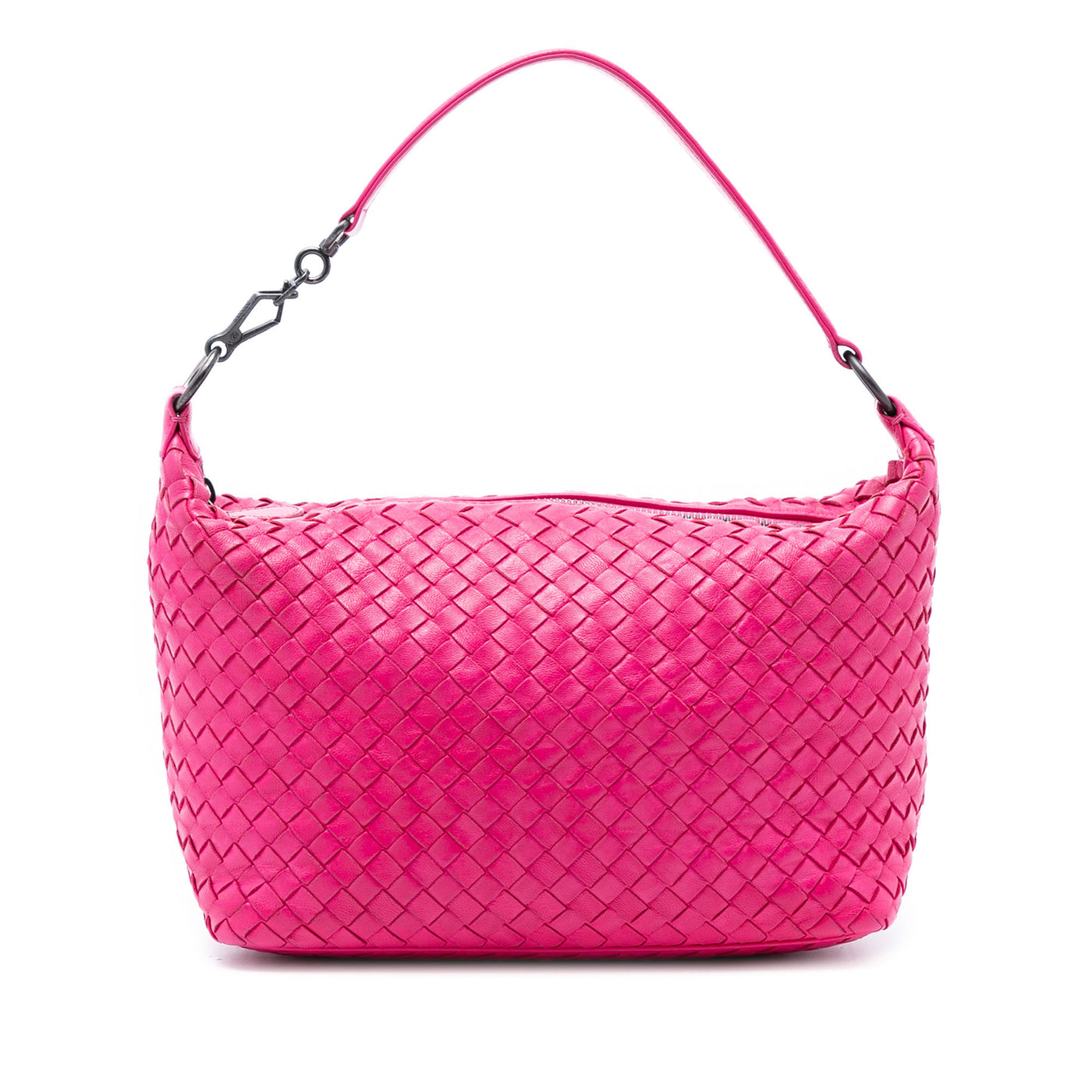 Small Nappa Intrecciato Shoulder Bag - Image 1
