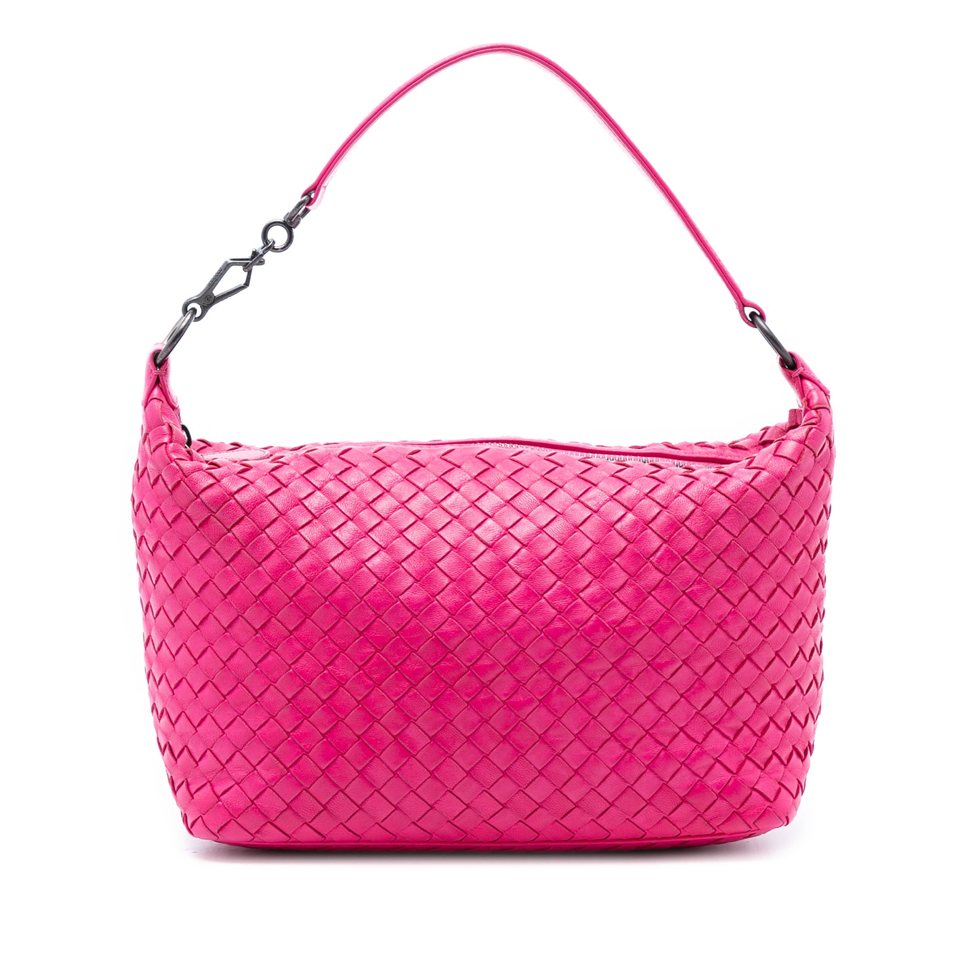Small Nappa Intrecciato Shoulder Bag - Image 1
