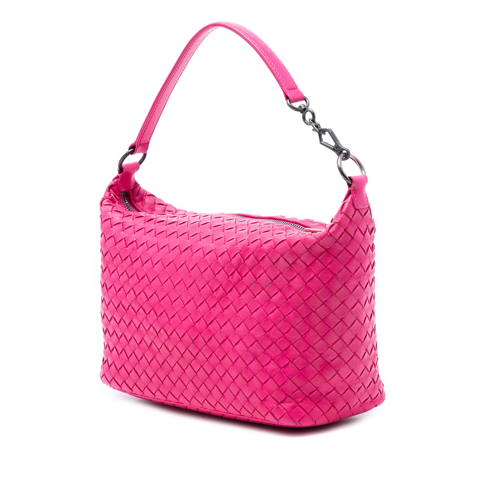 Small Nappa Intrecciato Shoulder Bag - Image 2