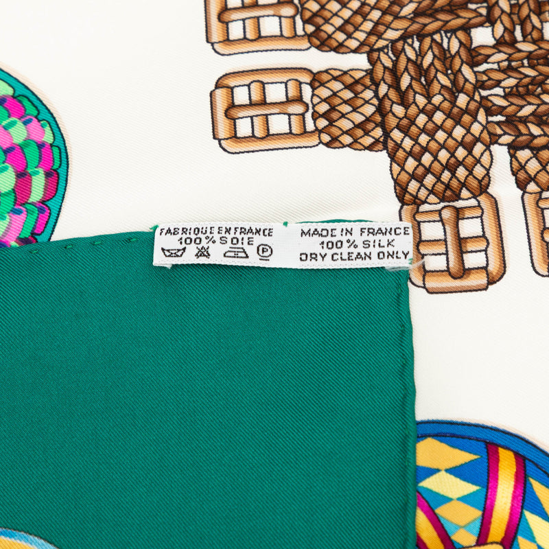 Les Rubans du Cheval Silk Scarf 90 - Image 5