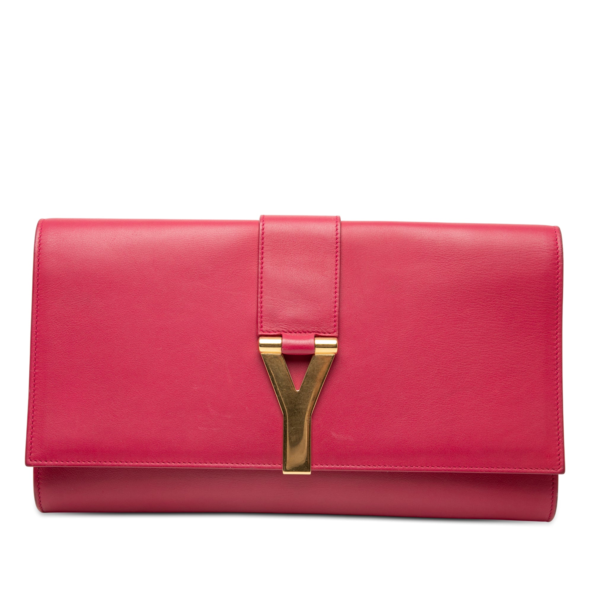 Leather Chyc Ligne Clutch - Image 1