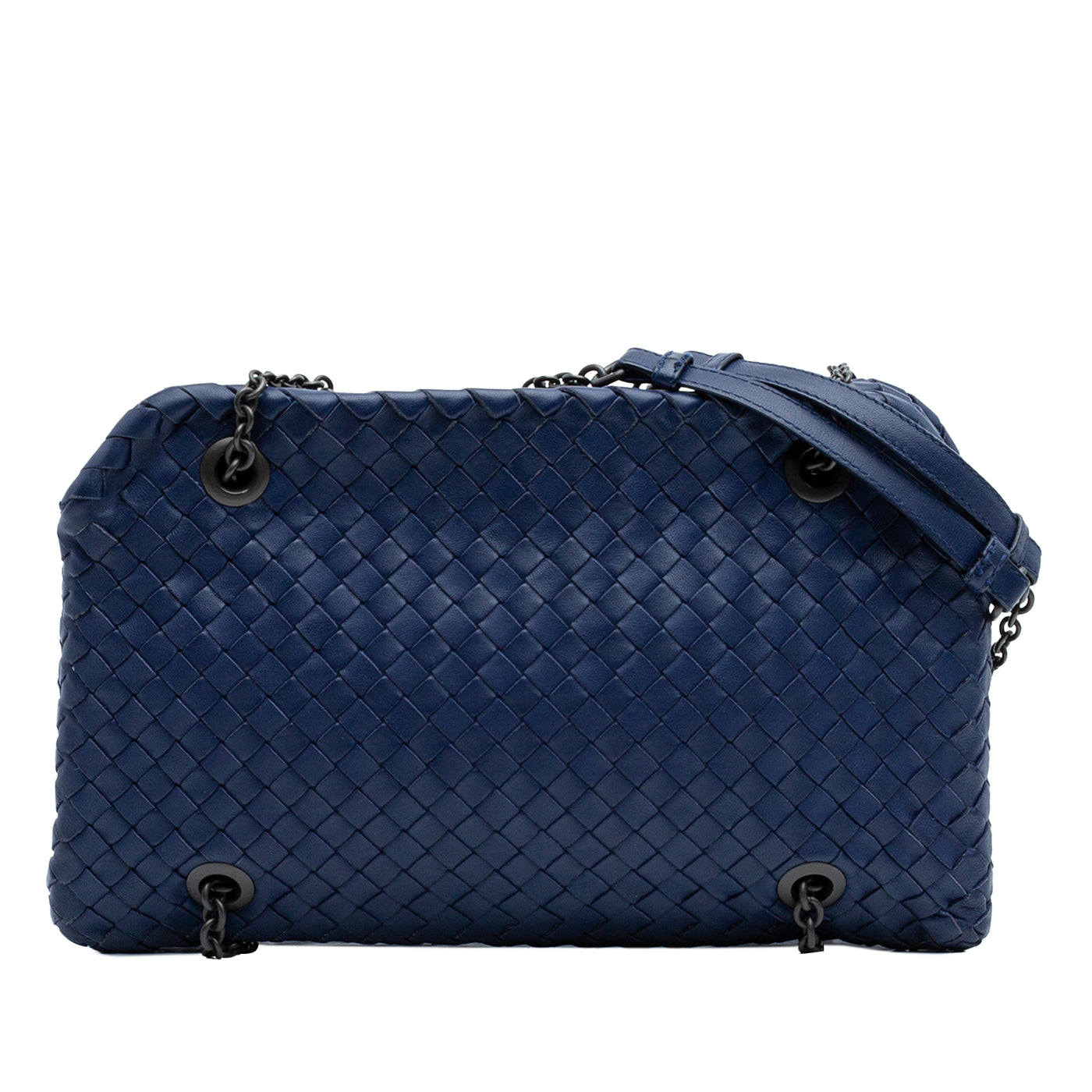 Nappa Intrecciato Duo Shoulder Bag - Image 1