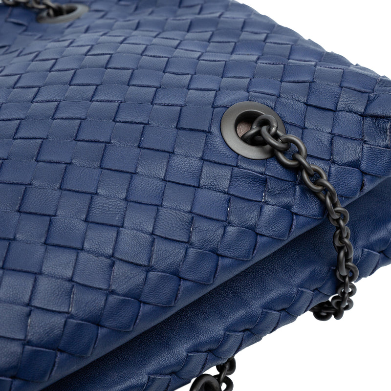 Nappa Intrecciato Duo Shoulder Bag - Image 7